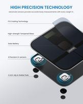 smart scale renpho - Renpho Elis Solar 2 Juodas (Black) - 2 nuotrauka