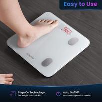 esam - RENPHO Elis 1S Smart Body Scale Baltos (White) - 2 nuotrauka
