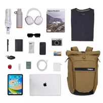 vandeniui atsparus deklas - Thule | Backpack 24L | PARABP-3116 Paramount | Backpack | Nutria | Shoulder str - 6 nuotrauka