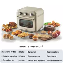 ariete vintage - Ariete 4632/0 16L Rusvai gelsvas (Beige) - 7 nuotrauka