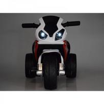 motociklai vaikams - BMW vaikiškas akumuliatorinis sportinis motociklas PA0311, raudonas/baltas - 3 nuotrauka