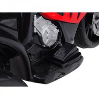 motociklai vaikams - BMW vaikiškas akumuliatorinis sportinis motociklas PA0311, raudonas/baltas - 5 nuotrauka