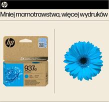 hp 937 - HP 937e EvoMore Cyan Org Ink Cartridge | 4S6W6NE#CE1 - 3 nuotrauka