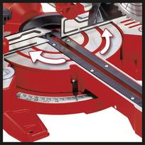 skersinis pjuklas - Einhell TC-SM 216, 1600 W, 216 mm - 4 nuotrauka