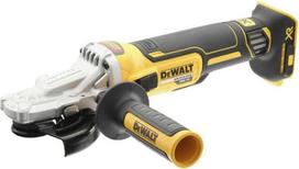 18v dewalt - „DeWalt“ belaidis kampinis šlifuoklis plokščiagalvis DCG405FNT, 18 voltų (juodas / geltonas, be akumuliatoriaus ir įkroviklio) - 2 nuotrauka