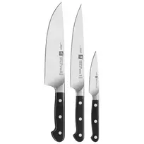 zwilling knife set - ZWILLING Set with knives, 3 pcs. paring 10cm, slicing 16cm and chefs 20 cm - 2 nuotrauka