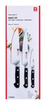zwilling knife set - ZWILLING Set with knives, 3 pcs. paring 10cm, slicing 16cm and chefs 20 cm - 5 nuotrauka