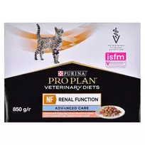 maistas katems inkstams - Šlapias kačių maistas Purina Pro Plan Veterinary Diets Renal Function, lašiša, 0.850 kg, 10 vnt. - 3 nuotrauka