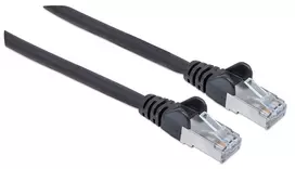 ftp kabelis - Intellinet 318822 Cat6A S/FTP tinklo kabelis 15m Juodas (Black) - 4 nuotrauka