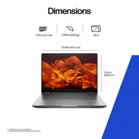 ultra nesiojamas - HP ZBook Fury 18 G1I, Intel Core Ultra 7 255HX, 32 GB, 1 TB, 18", WQXGA, Juodas (Black) - 5 nuotrauka