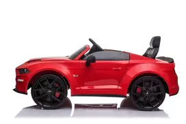 drift automobiliai - Lean Cars Elektromobilis vaikams Ford Mustang GT SX2038, raudonas (Red) - 5 nuotrauka