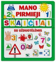 pirmieji mano metai - Mano pirmieji skaičiai su užduotėlėmis. 4-5 metų vaikams - 2 nuotrauka
