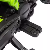 motociklai vaikams - Vienvietis vaikiškas elektrinis motociklas, žalias - 2 nuotrauka