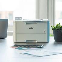 spalvotas lazerinis spausdintuvas - Brother HL-L8230CDW, lazerinis, spalvotas (Colour), Wi-Fi, baltas (White) - 5 nuotrauka