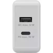 30 w usb c pakrovejas - Goobay | Dual USB-C PD Fast Charger (30 W) | 61674 - 3 nuotrauka