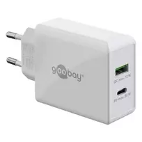 30 w usb c pakrovejas - Goobay | Dual USB-C PD Fast Charger (30 W) | 61674 - 4 nuotrauka