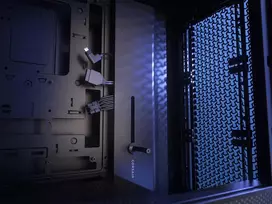 midi - Corsair FRAME 4000D Midi Tower Black (Juodas) - 8 nuotrauka