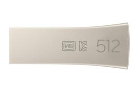 samsung atmintukas - Samsung Bar Plus 512GB Silver (Sidabrinis) - 3 nuotrauka