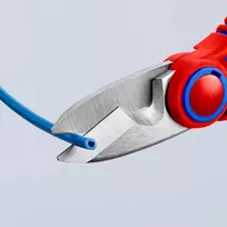 reples knipex elektrikui - Elektrotechniko žirklės KNIPEX 0510SB - 2 nuotrauka