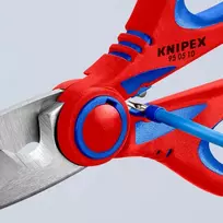 reples knipex elektrikui - Elektrotechniko žirklės KNIPEX 0510SB - 3 nuotrauka