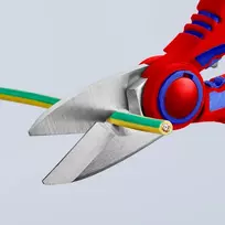 reples knipex elektrikui - Elektrotechniko žirklės KNIPEX 0510SB - 9 nuotrauka