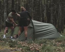 tentas palapine - Dvivietė palapinė Easy Camp Hemsedal 2, žalia sp., 310 cm x 140 cm x 110 cm - 2 nuotrauka