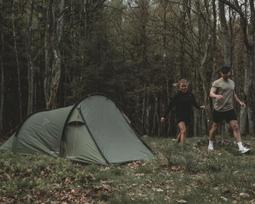 tentas palapine - Dvivietė palapinė Easy Camp Hemsedal 2, žalia sp., 310 cm x 140 cm x 110 cm - 3 nuotrauka