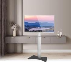 70 televizoriui - Techly ICA-TR39 Grindinis televizoriaus stovas 32-70", 40kg PIVOT (Black) - 7 nuotrauka