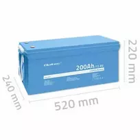 lifepo4 akumuliatoriai - Qoltec LiFePO4 12.8V 200Ah 2560Wh - 5 nuotrauka