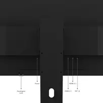 2560 x 1440 ips 27 - Lenovo ThinkVision E27Q-40 27", IPS, QHD, 100Hz - 3 nuotrauka