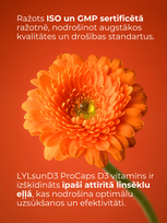 kapsule - LYL sunD3 PROFESSIONAL 4000 SV, purškiklis, 50 ml - 2 nuotrauka