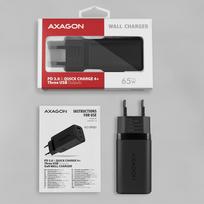 usb c 65w gan - AXAGON GaN wallcharger 3x port (USB-A   2x USB-C), 65W | ACU-DPQ65 - 9 nuotrauka