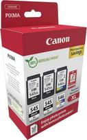 canon 50 - Canon PG-545XL x2 / CL-546XL Rašalo kasetė (Juoda, Žydra, Rausvai raudona, Geltona) - 5 nuotrauka