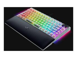 keyboard 75 - Razer BlackWidow V4 75% Phantom White Edition (Balta) - 7 nuotrauka
