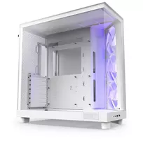 nzxt korpusas - NZXT H6 FLOW RGB baltas - 4 nuotrauka