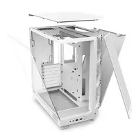 nzxt korpusas - NZXT H6 FLOW RGB baltas - 7 nuotrauka
