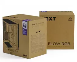 nzxt korpusas - NZXT H6 FLOW RGB baltas - 9 nuotrauka