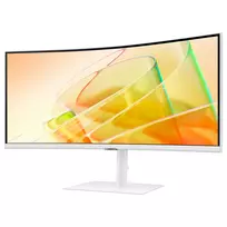 samsung monitorius - Samsung ViewFinity S6 S65TC LS34C650TAUXEN 34", VA, UWQHD, 100Hz, baltas (white) - 6 nuotrauka