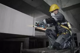 18v bosch akumuliatoriu - Bosch GWS 18V-8 Solo, LB - 5 nuotrauka