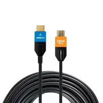 aktyvus - Cablexpert CC-HDMI8K-AOC-10M Aktyvus optinis (AOC) itin didelės spartos HDMI kabelis su Ethernet AOC serija, 10 m (Juodas) - 3 nuotrauka