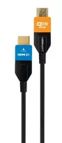 aktyvus - Cablexpert CC-HDMI8K-AOC-10M Aktyvus optinis (AOC) itin didelės spartos HDMI kabelis su Ethernet AOC serija, 10 m (Juodas) - 4 nuotrauka