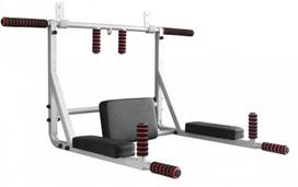 lygiagret - Prie sienos tvirtinamas skersinis + lygiagretės "ATLET 3 in 1" Pilkas, iki 200kg - 8 nuotrauka