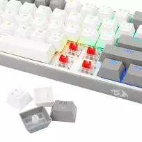k61 klaviatura -  Redragon K617 Fizz Raudona switch (K617-RGB) - 4 nuotrauka