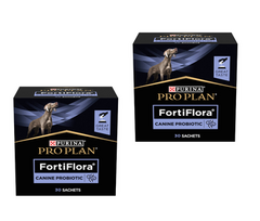 planos - Papildas šunims paketėliais Purina Fortiflora, 30 vnt. - 4 nuotrauka