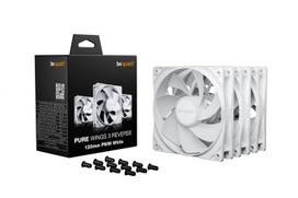 pure wings 3 120mm pwm - be quiet! Pure Wings 3 Reverse 120mm PWM White 3-Pack - 6 nuotrauka
