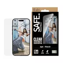 iphone 17 ekrano apsauga - PanzerGlass SAFE. Screen Protector iPhone 17 Air Ultra-Wide Fit w. EasyAligner - 4 nuotrauka