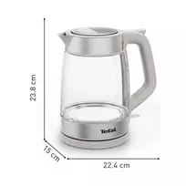 virdulys 1.7l - Tefal KI605B30 Pilkas (Gray) - 8 nuotrauka