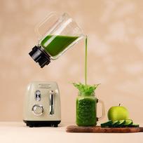 blenderis kokteiline - Cecotec Power Black Titanium RetroGreen 3919, Žalia (Green) - 2 nuotrauka