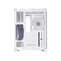 atx korpusai - Chieftec GM-30W-TG-OP kompiuterio korpusas Kubas Balta - 8 nuotrauka