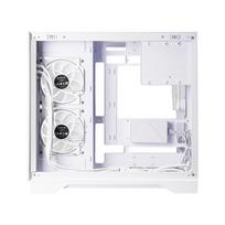 atx korpusai - Chieftec GM-30W-TG-OP kompiuterio korpusas Kubas Balta - 9 nuotrauka